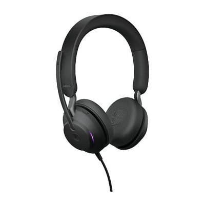 Auriculares de diadema con cable  - Evolve2 40 SE JABRA, Circumaurales, Black