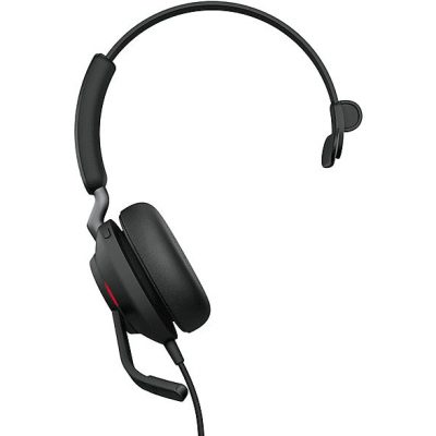 Auriculares de diadema con cable  - Evolve2 40 SE JABRA, Circumaurales, Negro