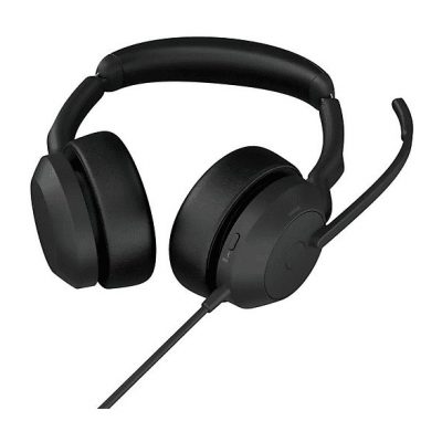 Auriculares de diadema con cable  - Evolve2 50 JABRA, Circumaurales, Black