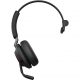 Auriculares de oficina  - Evolve2 65, MS Mono JABRA, Circumaurales, Bluetooth, Negro