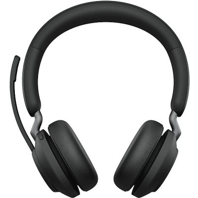 Auriculares de oficina  - GN Evolve2 65, MS Stereo JABRA, Circumaurales, Bluetooth, Black