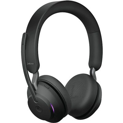 Auriculares de oficina  - GN Evolve2 65, MS Stereo JABRA, Circumaurales, Bluetooth, Black