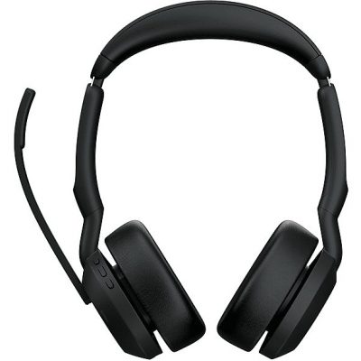 Auriculares de oficina  - Jabra Evolve2 55 JABRA, Circumaurales, Bluetooth, Black