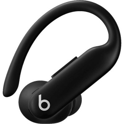 Auriculares deportivos - Powerbeats Pro 2, Auriculares de alto rendimiento, Chip H2 Apple, Cancelación de ruido, Frecuencia cardíaca, Negro azabache