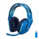 Auriculares Gaming  - 981-000943 LOGITECH, Circumaurales, Bluetooth, Azul