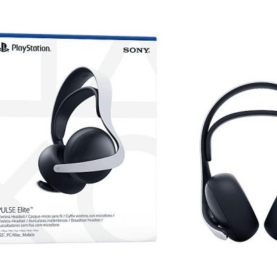 Auriculares gaming  - Pulse Elite SONY, Circumaurales, Bluetooth, Blanco