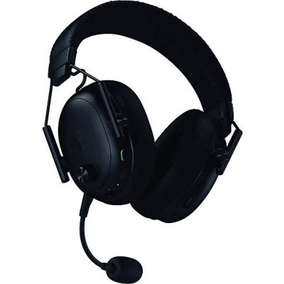 Auriculares gaming - Razer BlackShark V3 Pro, Circumaurales, Bluetooth, Micrófono, 70h Autonomía, Cancelación Activa de Ruido Híbrida, Negro