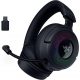 Auriculares gaming - Razer Kraken V4, Circumaurales, Bluetooth, Negro