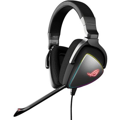 Auriculares gaming  - ROG Delta ASUS, Supraaurales, Negro