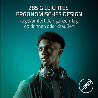 Auriculares gaming  - RZ04-05220100-R3M1 RAZER, Supraaurales, Bluetooth, Negro