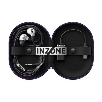 Auriculares gaming - Sony INZONE E9, Aislamiento acústico, Caja de audio USB-C, PC streaming, Cable 1,8 m, Fnatic, Estuche, G900W, Blanco