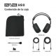 Auriculares gaming - Sony INZONE H9 II, Inalámbricos, Noise Cancelling, Fnatic, Micrófono, IA, 30h, Bluetooth/LE/2,4 GHz, Ligeros, PC, WHG910N, Negro
