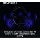 Auriculares gaming - Sony INZONE H9 II, Inalámbricos, Noise Cancelling, Fnatic, Micrófono, IA, 30h, Bluetooth/LE/2,4 GHz, Ligeros, PC, WHG910N, Negro