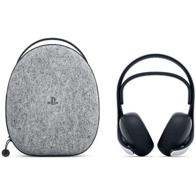 Auriculares gaming - Sony Pulse Elite, Supraaurales, Bluetooth, Tecnología PlayStation Link™,  Con funda, Blanco