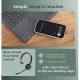 Auriculares inalámbricos  - Evolve 65 TE JABRA, Circumaurales, Bluetooth, Negro
