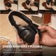 Auriculares inalámbricos - Marshall Monitor III A.N.C., Circumaurales, Bluetooth 5.3, Cancelación de ruido, 100h Autonomía, Plegables, Negro