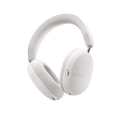Auriculares inalámbricos - Sonos Ace, Supraaurales, Inalámbricos, 30 horas de autonomía, Cancelación de ruido, Blanco
