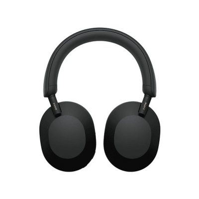 Auriculares inalámbricos - Sony WH-1000XM5B, Estuche rígido, Cancelación ruido, 30h, Hi-Res, Carga Rápida, Llamada Nítida, Bluetooth, Diadema, Negro