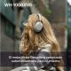 Auriculares inalámbricos - Sony WH-1000XM5B, Estuche rígido, Cancelación ruido, 30h, Hi-Res, Carga Rápida, Llamada Nítida, Bluetooth, Diadema, Negro