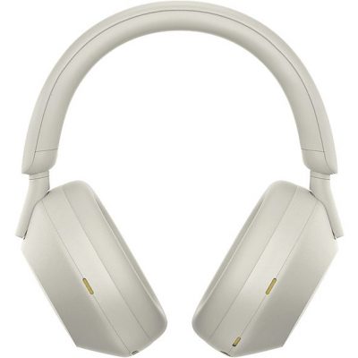 Auriculares inalámbricos - Sony WH-1000XM5S, Cancelación ruido (Noise Cancelling), 30h, Hi-Res, Carga Rápida, Con Asistente, Bluetooth, Diadema, Plata