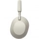 Auriculares inalámbricos - Sony WH-1000XM5S, Cancelación ruido (Noise Cancelling), 30h, Hi-Res, Carga Rápida, Con Asistente, Bluetooth, Diadema, Plata