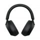Auriculares inalámbricos - Sony WH-1000XM5SA, Estuche blando, Cancelación ruido , 30h, Hi-Res, Carga Rápida, Bluetooth, Diadema, iOS/Android, Negro