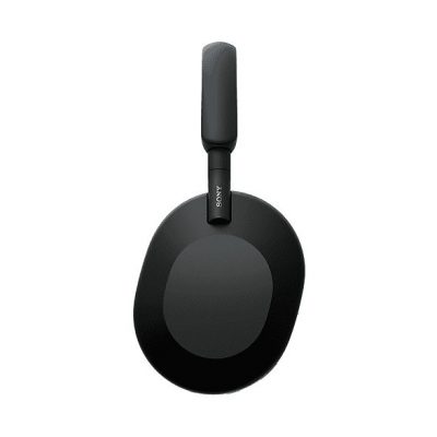 Auriculares inalámbricos - Sony WH-1000XM5SA, Estuche blando, Cancelación ruido , 30h, Hi-Res, Carga Rápida, Bluetooth, Diadema, iOS/Android, Negro