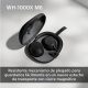 Auriculares inalámbricos - Sony WH-1000XM6, Cancelación ruido, 30h Autonomía, Hi-Res, Carga Rápida, Cómodo, Plegable, iOS/Android, Azul