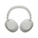 Auriculares inalámbricos - Sony WH-1000XM6, Cancelación ruido, 30h Autonomía, Hi-Res, Carga Rápida, Cómodo, Plegable, iOS/Android, Plata
