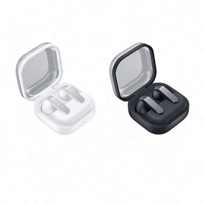 Auriculares True Wireless - Samsung Galaxy Buds4, Cancelación Activa de Ruido (ANC), Bluetooth 6.1, Autonomía hasta 5 horas con ANC, Negro
