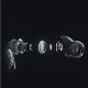Auriculares True Wireless - Samsung Galaxy Buds4 Pro, Cancelación Activa de Ruido (ANC), Bluetooth 6.1, Autonomía hasta 6 horas con ANC, Negro