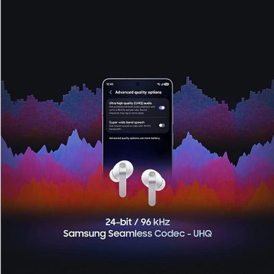 Auriculares True Wireless - Samsung Galaxy Buds4 Pro, Cancelación Activa de Ruido (ANC), Bluetooth 6.1, Autonomía hasta 6 horas con ANC, Negro