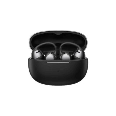 Auriculares True Wireless - Shokz OpenDots One, 40 h Autonomía, Open-Ear con clip, IP54, Dolby Audio, Negro