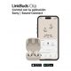 Auriculares True Wireless - Sony LinkBuds Clip, Estilo abierto, 3 modos de escucha, IPX4, Llamadas nítidas, 37 horas, IA, Táctil, iOS/Android, Beige