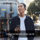 Auriculares True Wireless - Sony LinkBuds Clip, Estilo abierto, 3 modos de escucha, IPX4, Llamadas nítidas, 37 horas, IA, Táctil, iOS/Android, Lavanda