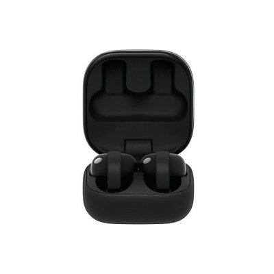 Auriculares True Wireless - Sony LinkBuds Clip, Estilo abierto, 3 modos de escucha, IPX4, Llamadas nítidas, 37 horas, IA, Táctil, iOS/Android, Negro