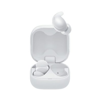 Auriculares True Wireless - Sony LinkBuds Fit, Cancelación de ruido (Noise Cancelling), Bluetooth, HiRes, 21 horas, iOS y Android, Google, IPX4,Blanco
