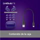 Auriculares True Wireless - Sony LinkBuds Fit, Cancelación de ruido (Noise Cancelling), Bluetooth, HiRes, 21 horas, iOS y Android, Google, IPX4,Morado