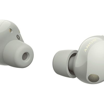 Auriculares True Wireless - Sony WF1000XM5S, Cancelación de ruido (Noise Cancelling), Hi-Res, Google assistant, Alexa, Siri, 24 horas, IPX4, Plata