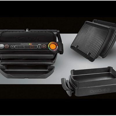 Barbacoa eléctrica - TEFAL GC7148, 2000 W, Negro