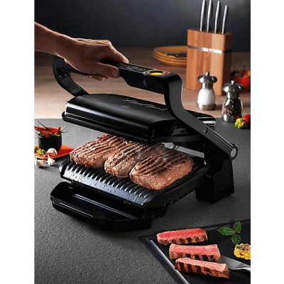 Barbacoa eléctrica - TEFAL GC7148, 2000 W, Negro