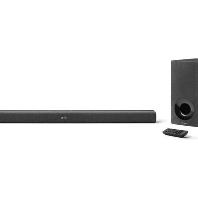 Barra de sonido con subwoofer - DENON DHTS-416, 1Watt, 1 canales, Bluetooth, Negro