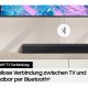 Barra de sonido con subwoofer - SAMSUNG HW-C440G/ZG, Bluetooth, Subwoofer Inalámbrico, 270 W, Negro