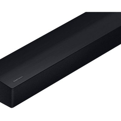 Barra de sonido con subwoofer - SAMSUNG HW-C450/EN, Bluetooth, Subwoofer Inalámbrico, 300 W, Negro