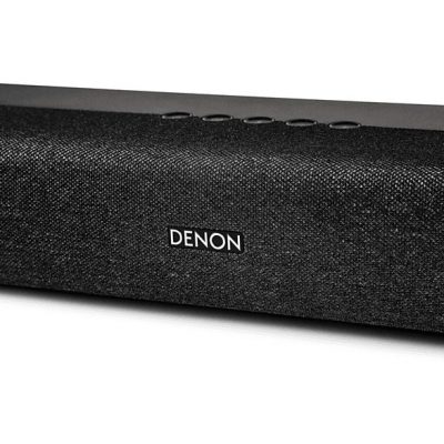 Barra de sonido - Denon DHT-S217, 2 Subwoofers, 4K UHD HDMI, Dolby Atmos, Bluetooth, Negro