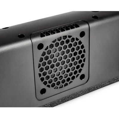 Barra de sonido - Denon DHT-S217, 2 Subwoofers, 4K UHD HDMI, Dolby Atmos, Bluetooth, Negro