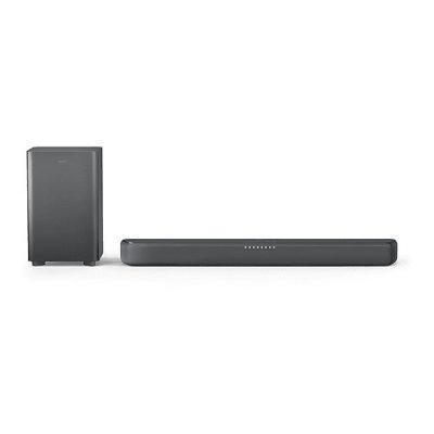 Barra de sonido - PHILIPS TAB6309/10, Bluetooth, Subwoofer Inalámbrico, 130 W, Gris oscuro