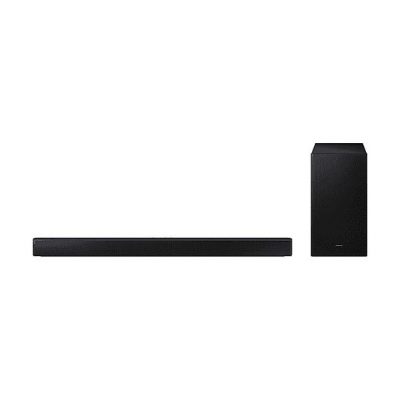 Barra de sonido - SAMSUNG HW-B650D, Bluetooth, Subwoofer Inalámbrico, 45 W, Amazon Alexa, Negro