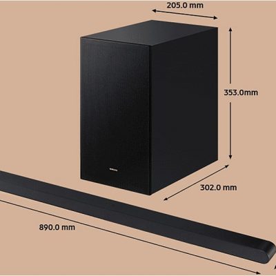 Barra de sonido - Samsung HW-S700D/ZF-ULTRASLIM, Bluetooth, Inalámbrico, 28W, Wi-Fi, Negro