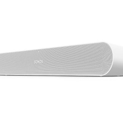Barra de sonido - Sonos Ray, WiFi, AirPlay 2, Control táctil, Luces LED, Blanco